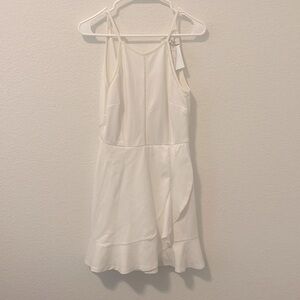 White dress with tags